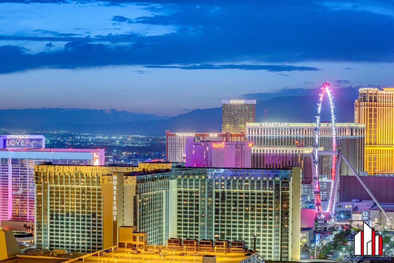 Mgm Signature-34-821 1Br2Ba F1 Strip View Balcony 拉斯维加斯 外观 照片