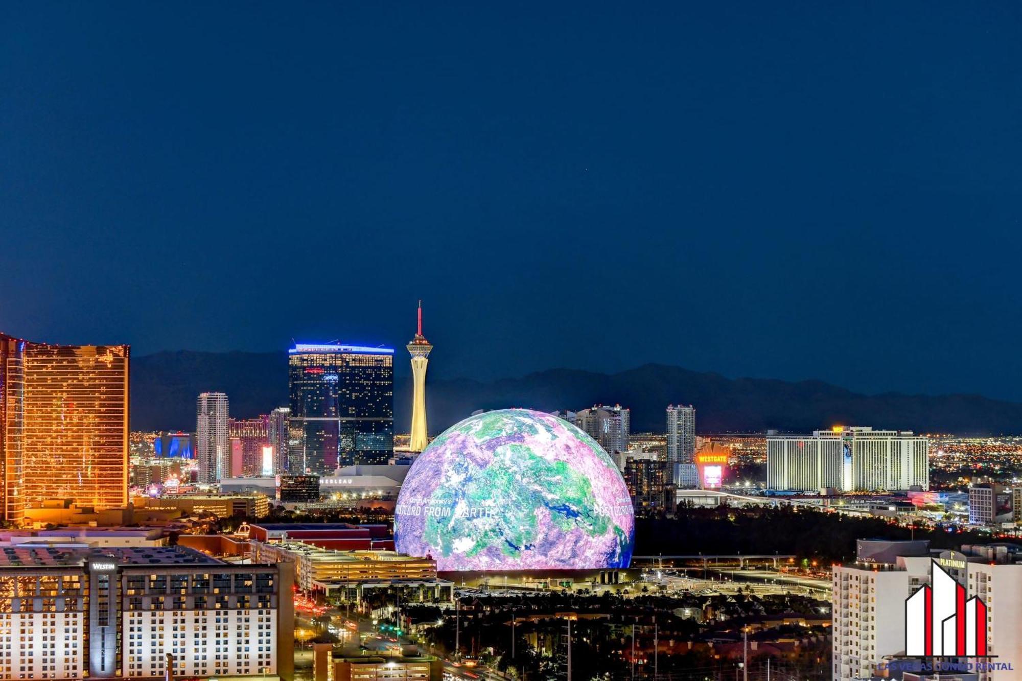 Mgm Signature-34-821 1Br2Ba F1 Strip View Balcony 拉斯维加斯 外观 照片
